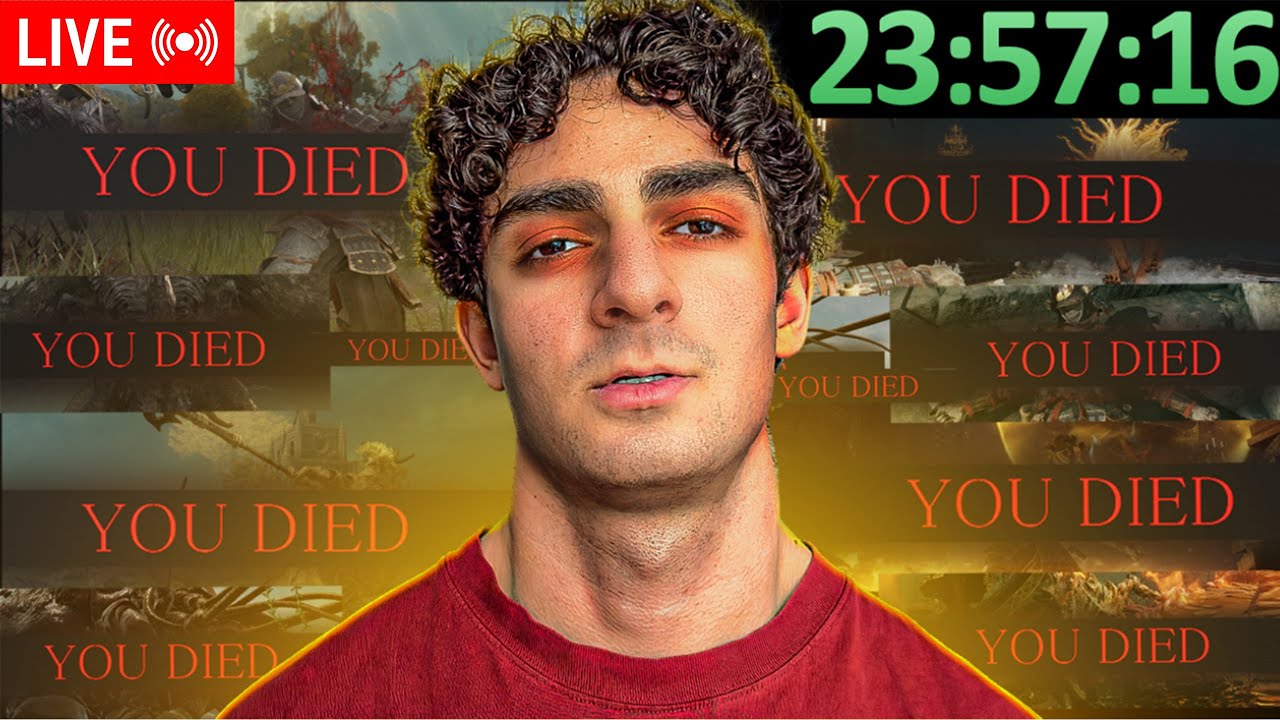 I cannot end stream, till i beat the Elden Ring DLC...