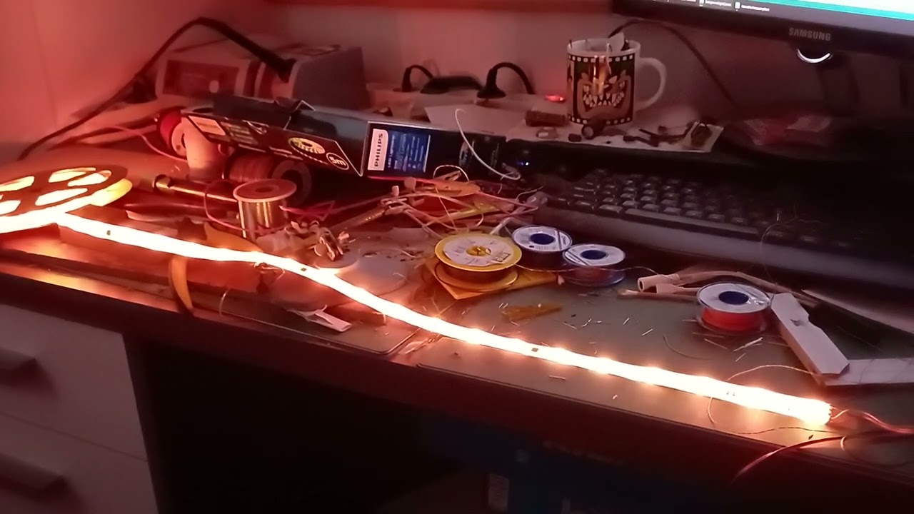 Test: Philips RGB ledstrip als dag-/nachtverlichting voor modelbaan