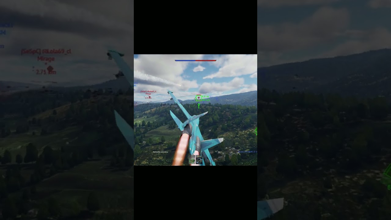 War thunder su-27SM Double kill  #2 