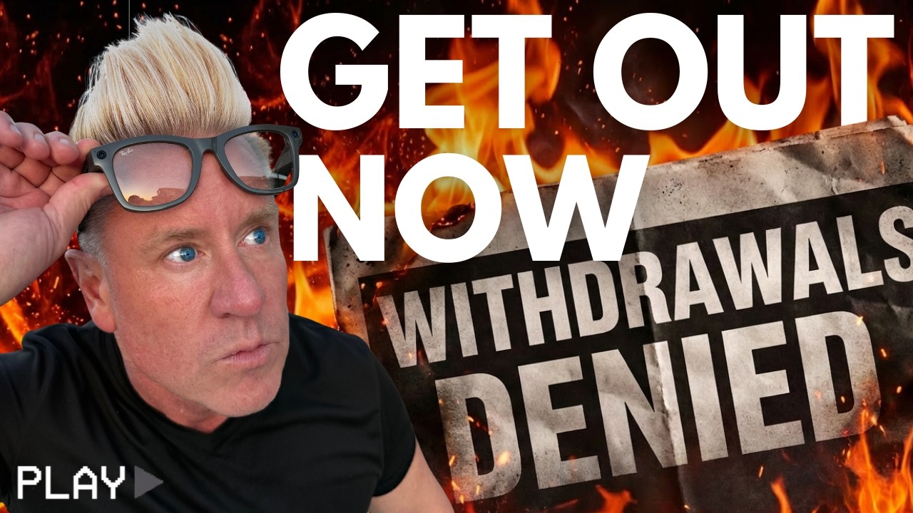 EMERGENCY MOMENTS AGO AS WITHDRAWALS HALTED…….