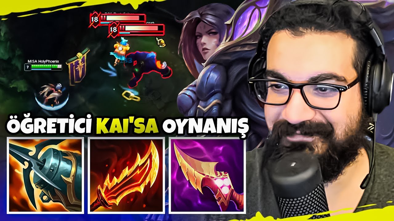 BU SEFER ÖĞRETTİK! (Kai'sa oynanış) | HolyPhoenix
