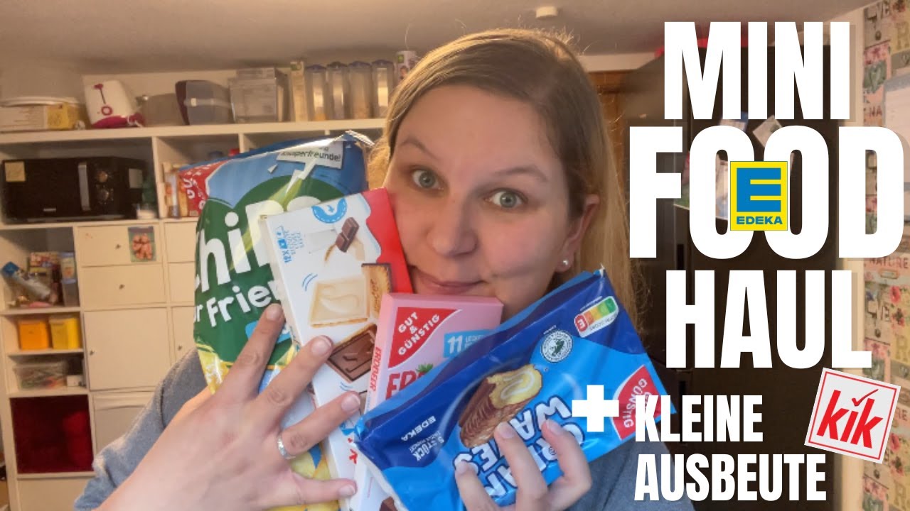 XS FOOD HAUL | Edeka | + KIK Ausbeute | Schumsmaus