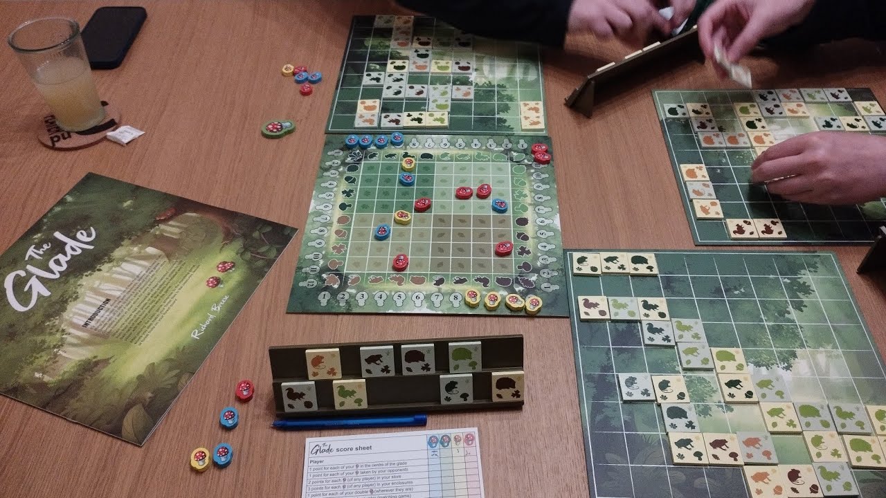 The Glade #howtoplay  #review  #boardgame  #tabletop  AmassGames   #games  #bgg #cute #nature #key
