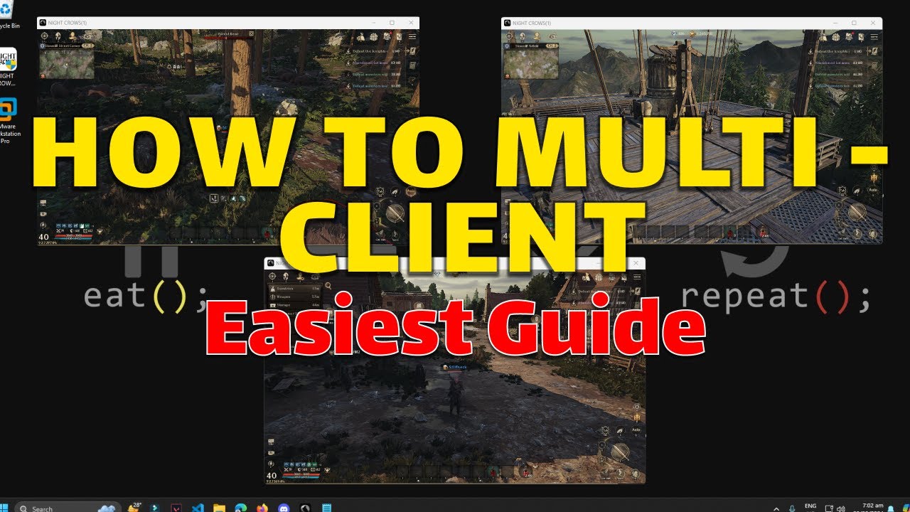 Night Crow Multi Client Tips and Trick - Easiest Guide