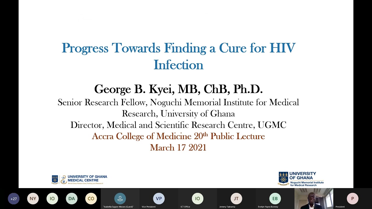 ACCRA COLLEGE OF MEDICINE'S 20TH PUBLIC LECTURE