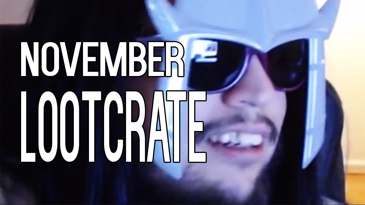 Fantastic November Lootcrate! Check inside!