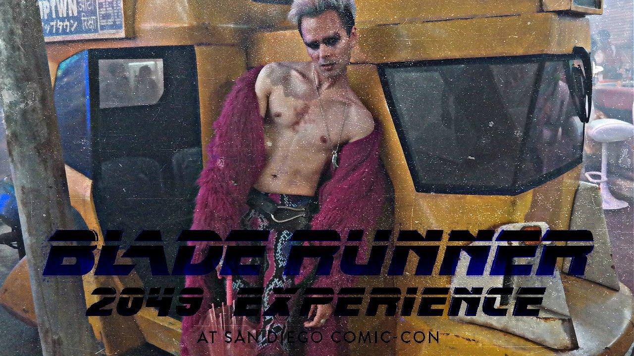 Blade Runner 2049 Experience - Andrew Diego as The Doxie - San Diego Comic-Con 2017