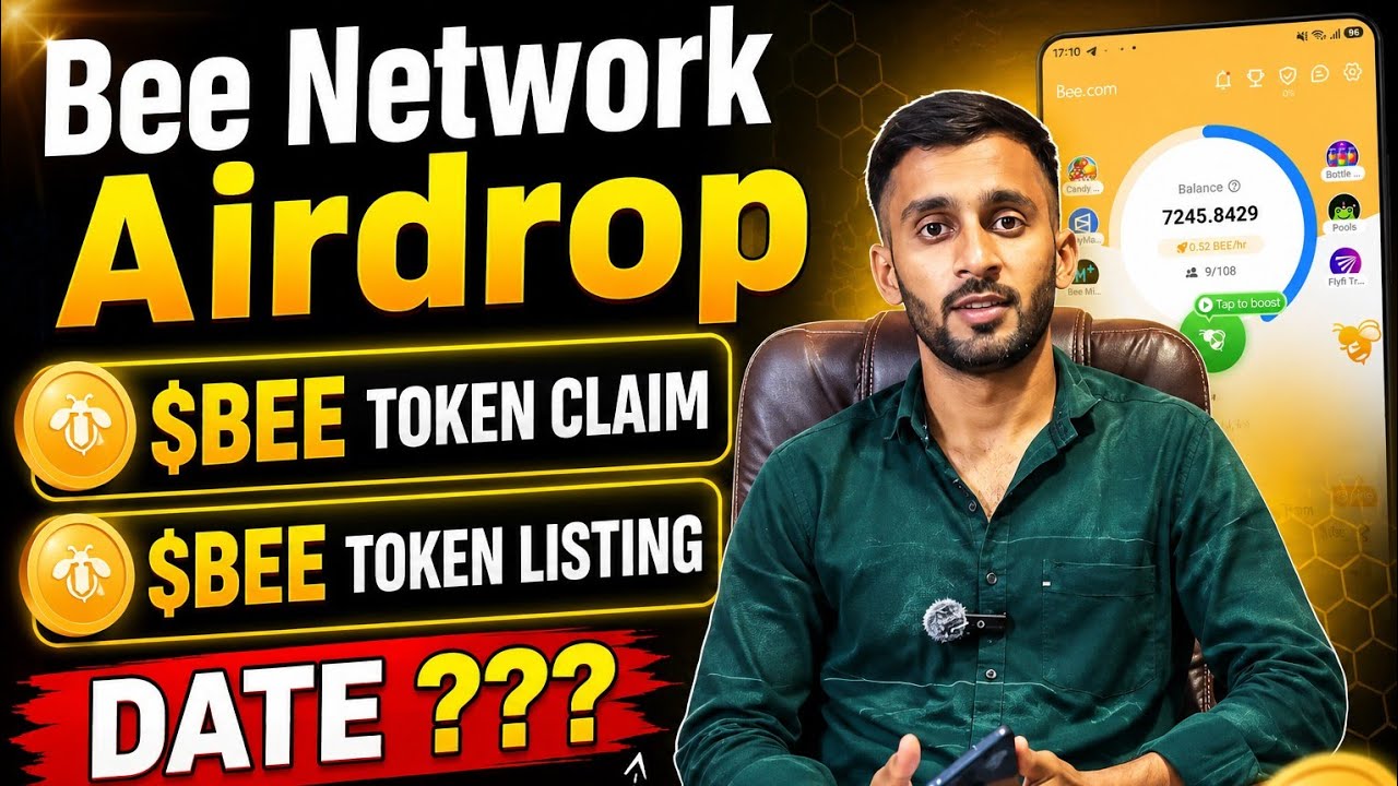 📌BEE NETWORK AIRDROP●$BEE TOKEN CLAIM+LISTING DATE?? || $BEE MIGRATION UPDATE 