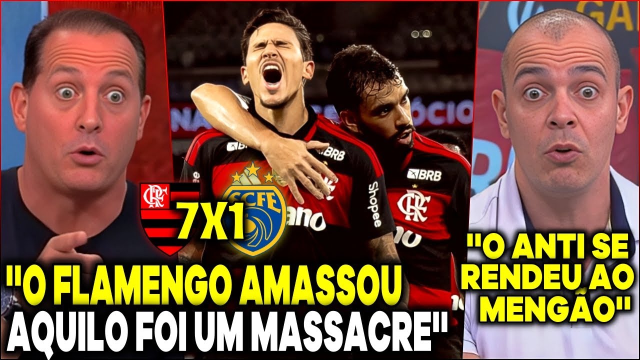 OS ANTIS SE RENDERAM AO MENGÃO! MÍDIA ESPORTIVA EXALTA O FLAMENGO ''SEM DÚVIDAS O MELHOR DO BRASIL''