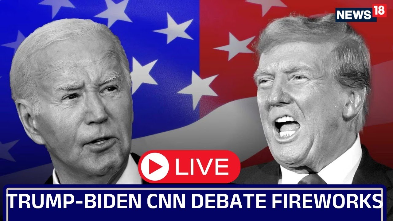 Biden Vs Trump In 'CNN Presidential Debate 2024' | Trump Vs Biden LIVE | Biden-Trump Debate  | N18G