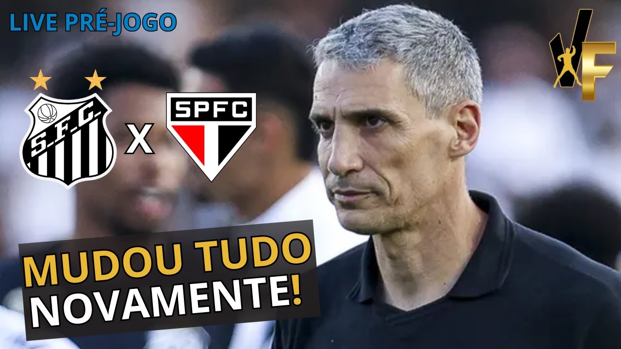 SANTOS X SÃO PAULO - PRÉ-JOGO! / SITUAÇÃO DE JOSÉ ALDO