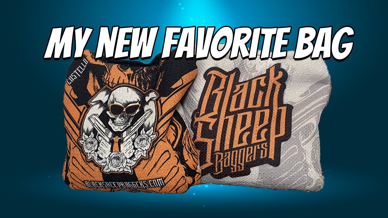 Is this my new favorite bag?? // Black Sheep Baggers Costello Cornhole Bag Review - Episode 5