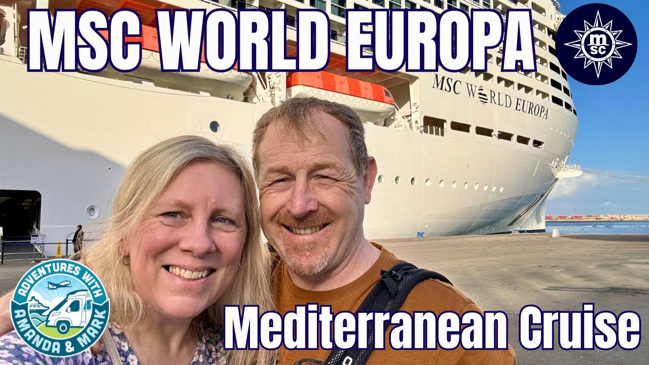 MSC World Europa - Mediterranean Cruise + Inside Cabin Tour