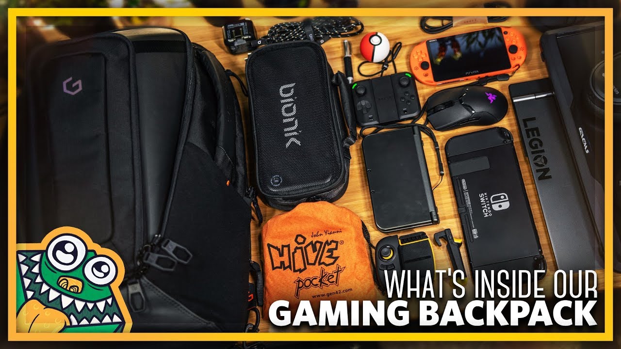 What's in my Gaming Backpack - System G Carry+ 17