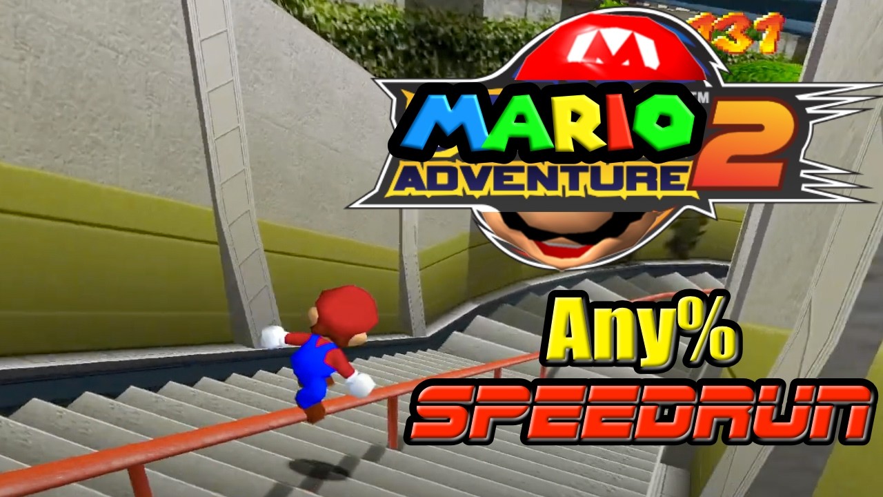 Mario Adventure 2 in 55:18 Any% Speedrun - Super Mario 64 RomHack