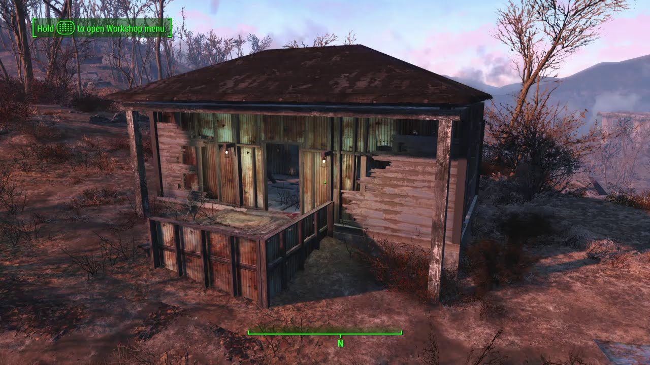 Fallout 4. Tenpines Bluff house repair.