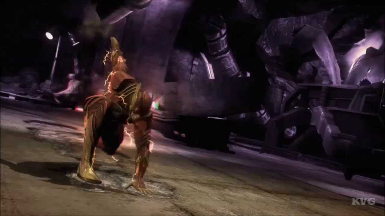 Injustice: Gods Among Us - Flash VS Green Arrow (Story Battle 40) [HD]