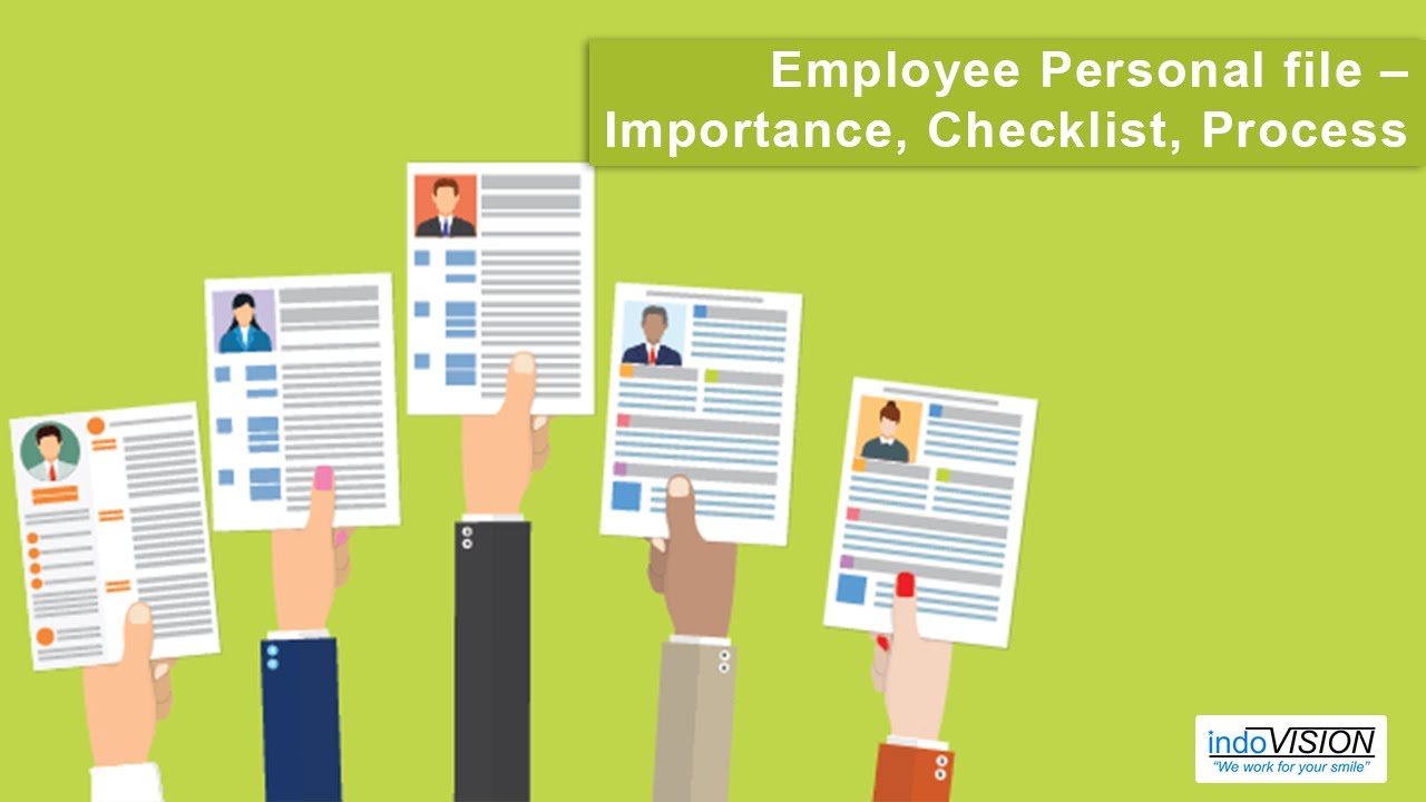 What is Employee Personal file &ndash; Importance, Checklist, Process