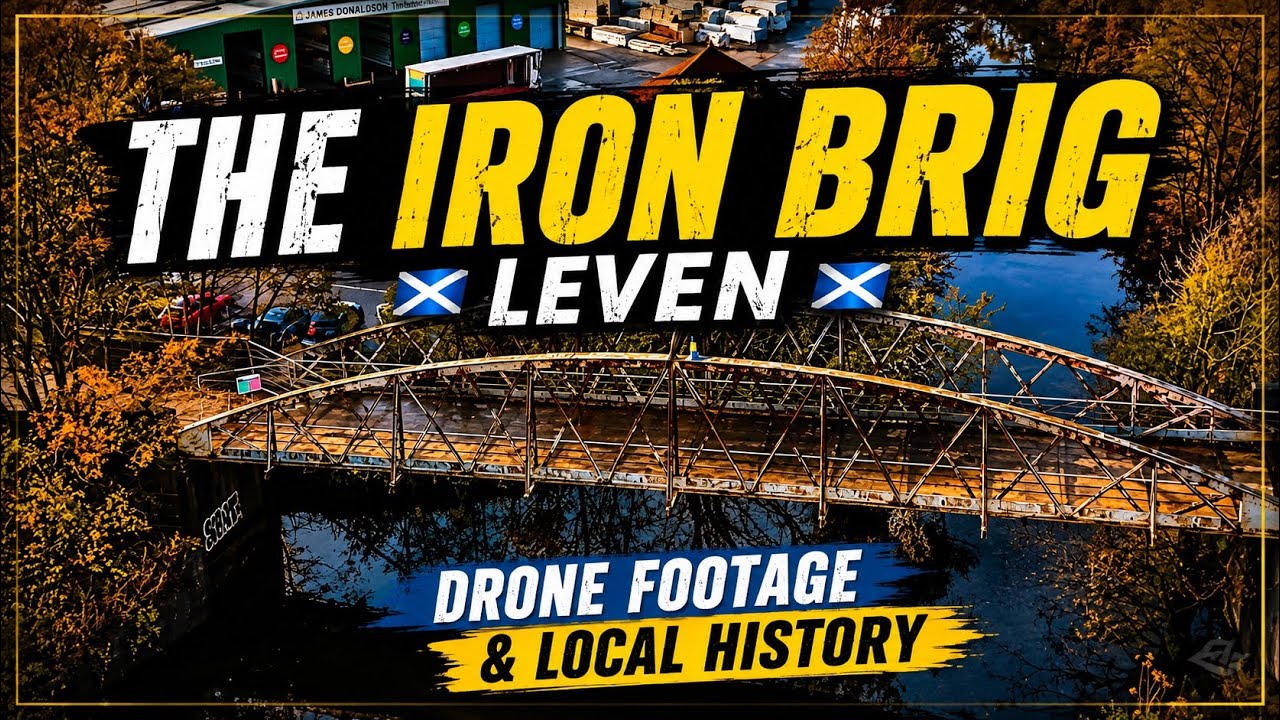 The Iron Bridge of Leven, Fife | Drone Footage & Local History