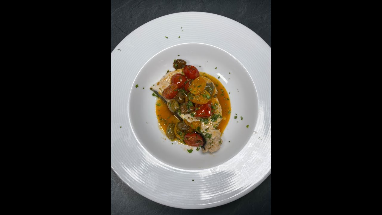 ✨ PESCE SPADA con POMODORINI e OLIVE TAGGIASCHE🤤 