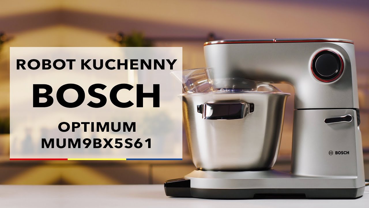 Robot Bosch MUM9BX5S61 OptiMUM - dane techniczne - RTV EURO AGD