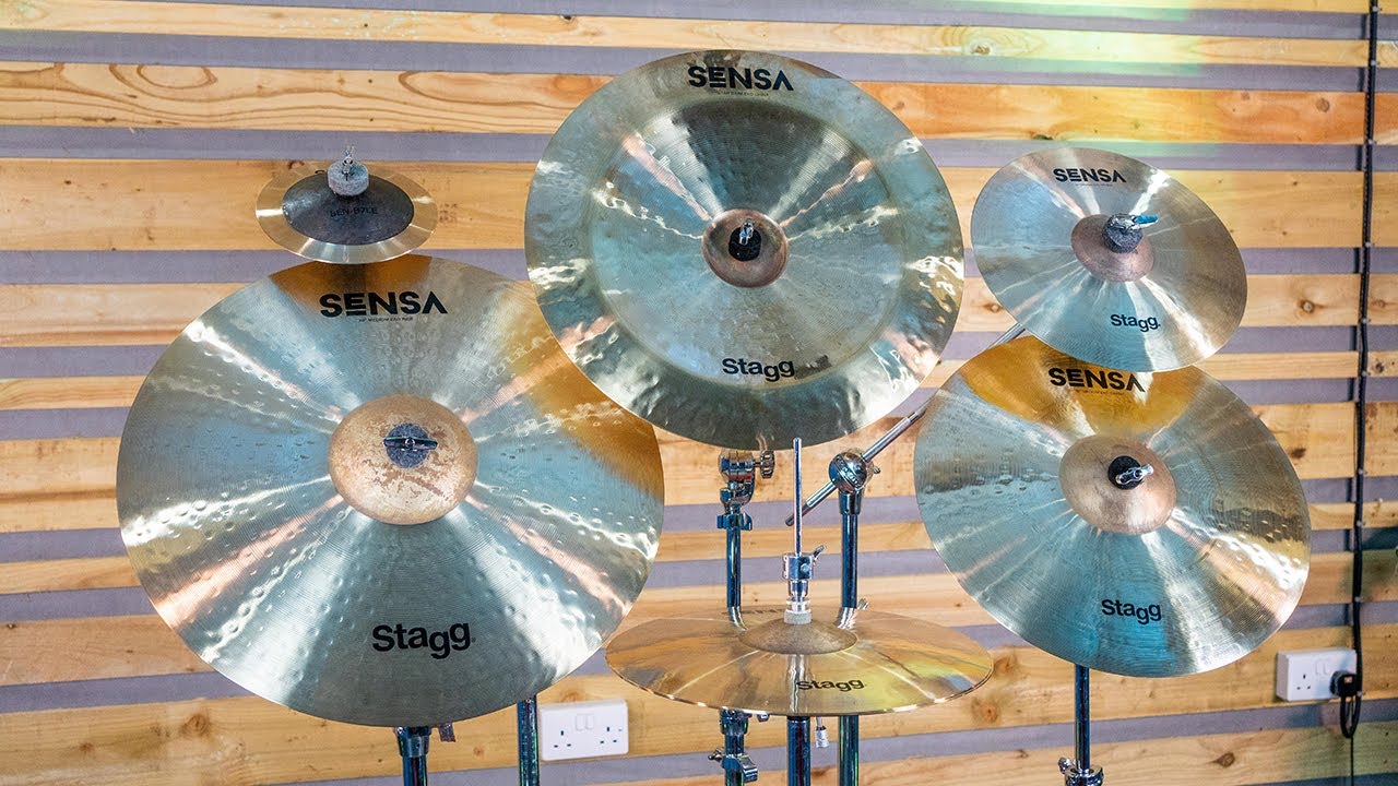 Stagg Sensa EXO Cymbals // Full Review & Demo...