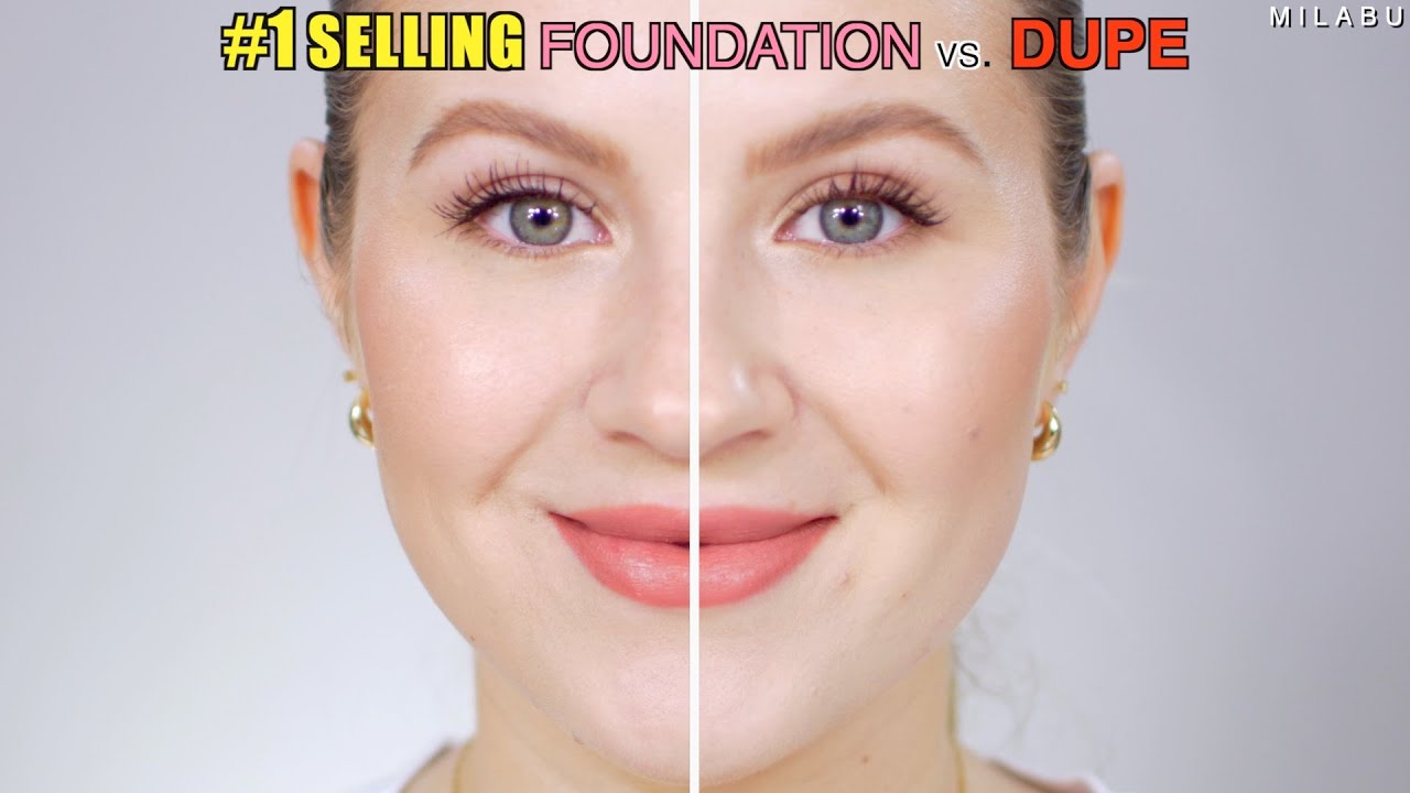 #1 Selling Foundation vs Dupe!
