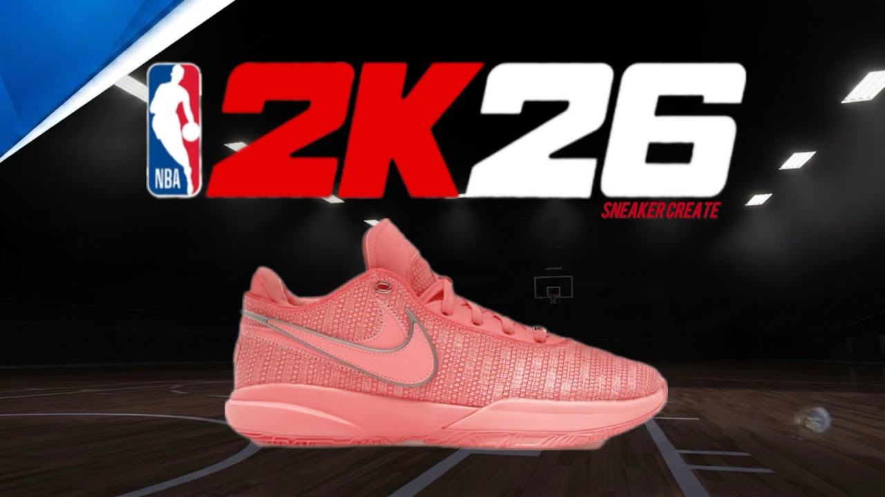 [NBA2K Sneaker Create] Nike LeBron 20 Pink Diamond