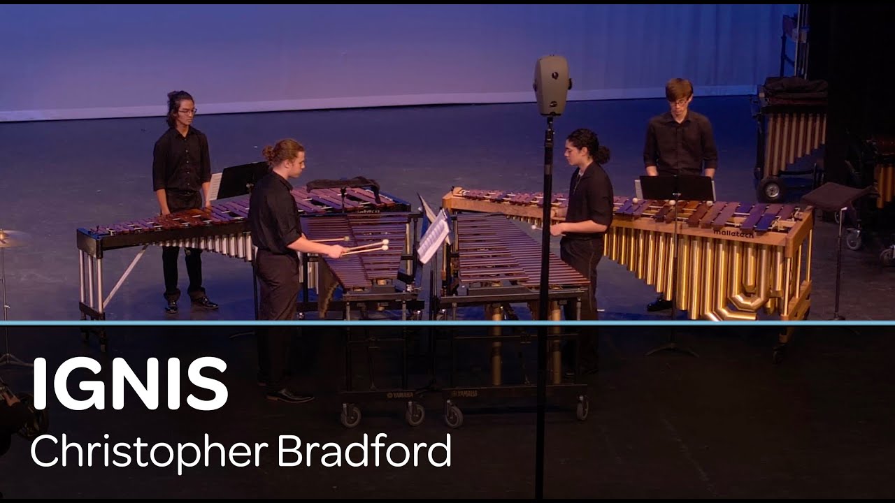 Ignis (Marimba Quartet) - Christopher Bradford
