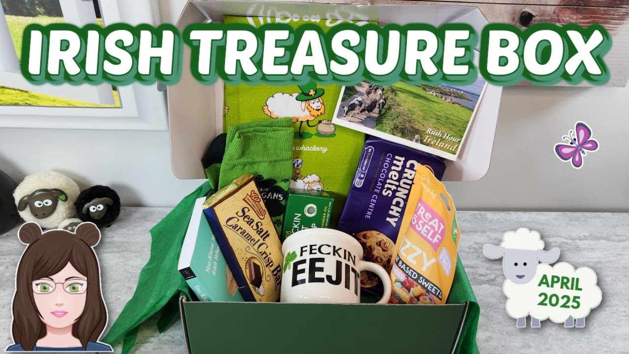 IRISH TREASURE BOX Unboxing!  