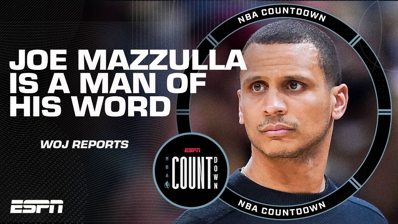 Joe Mazzulla once TURNED DOWN a Celtics position to keep his word to a HS recruit | NBA Countdown