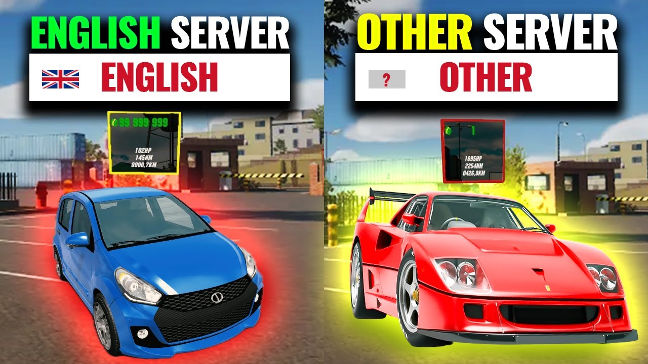 I VISITED ALL SERVERS !! *bought a car cheap!* Car Parking Multiplayer