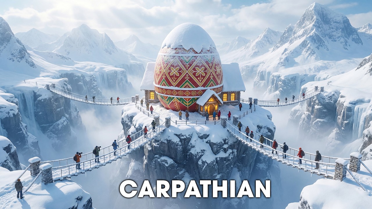 Living in CARPATHIAN: A Civilization Carved from Snow, Wood, and Stone | 4K Travel Documentary