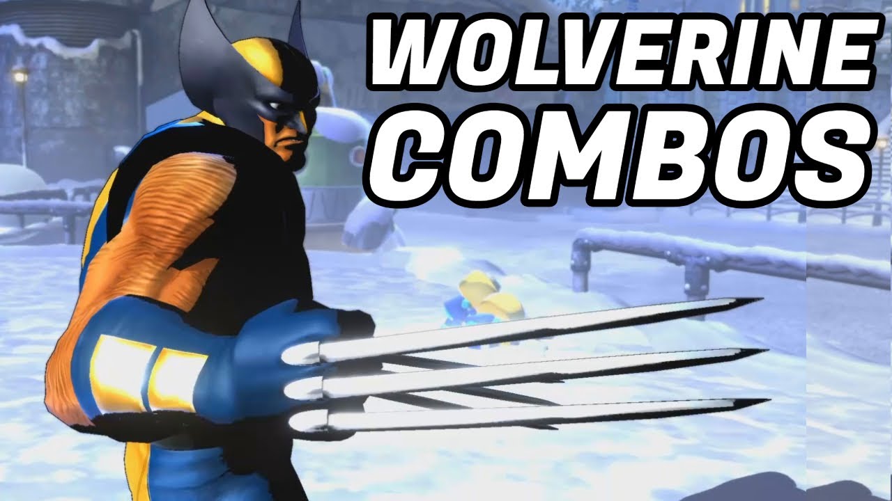 UMVC3 - WOLVERINE SOLO COMBOS!