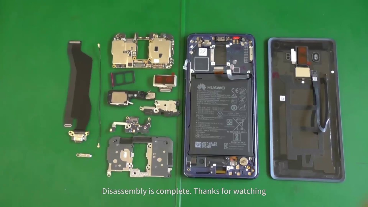 Huawei Mate 10 Pro disassembly guide