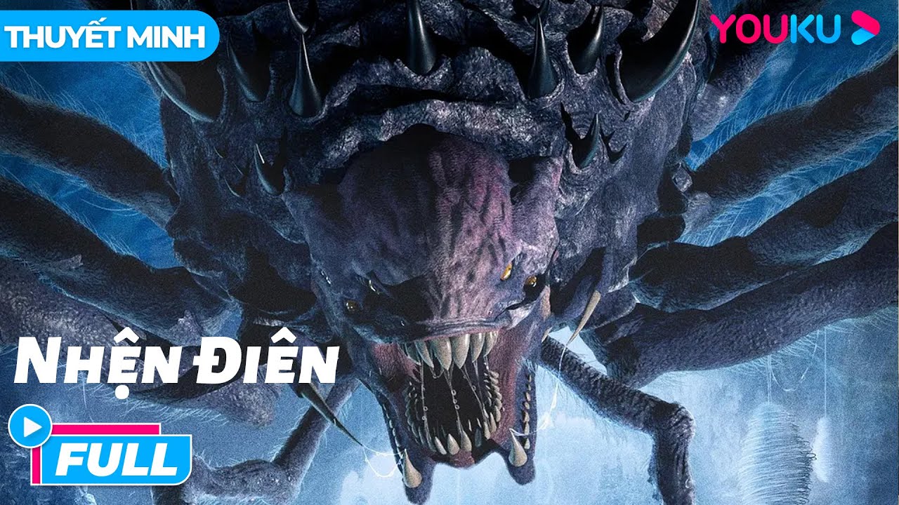 [THUYẾT MINH] NHỆN ĐIÊN - Crazy Spider|Cuộc đấu trí cùng nhện khổng lồ  trên hoang đảo|Phim Lẻ YOUKU