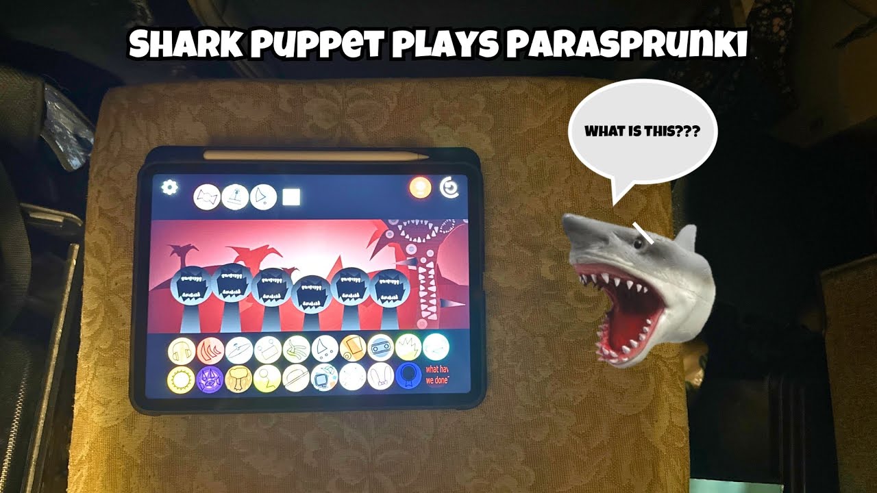 SB Movie: Shark Puppet играет в Parasprunki!