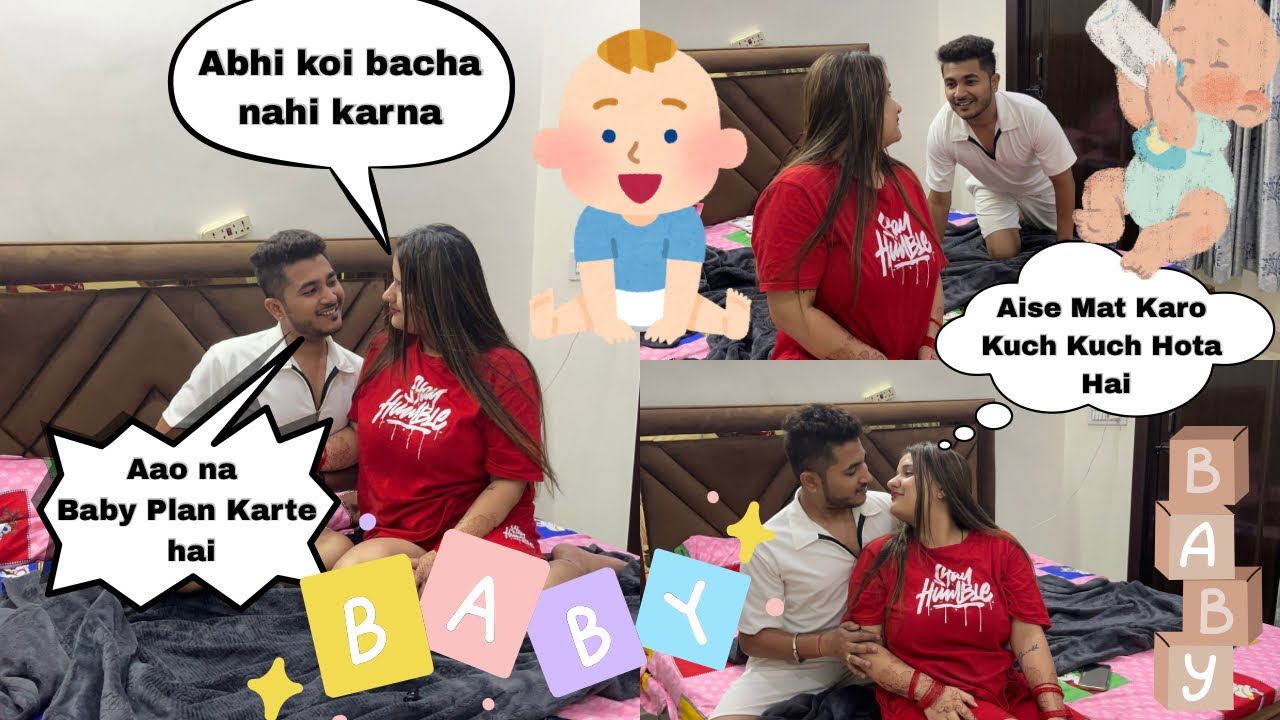 Aao Na Baby Plan Karte Hain | I Want Baby 👶 | Prank On Wife | Dimple Sourabh Vlogs