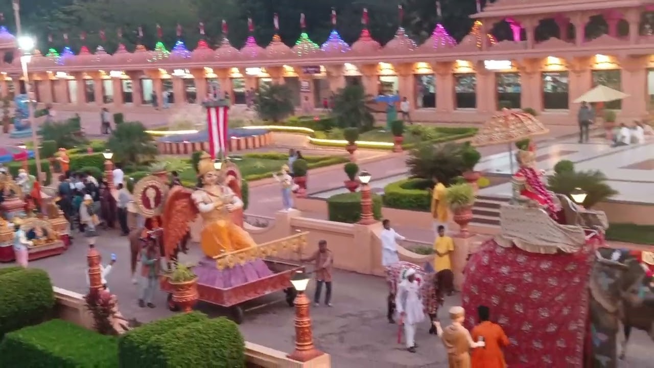 #poicha swamiNarayan mandir sobha yatra 🙏