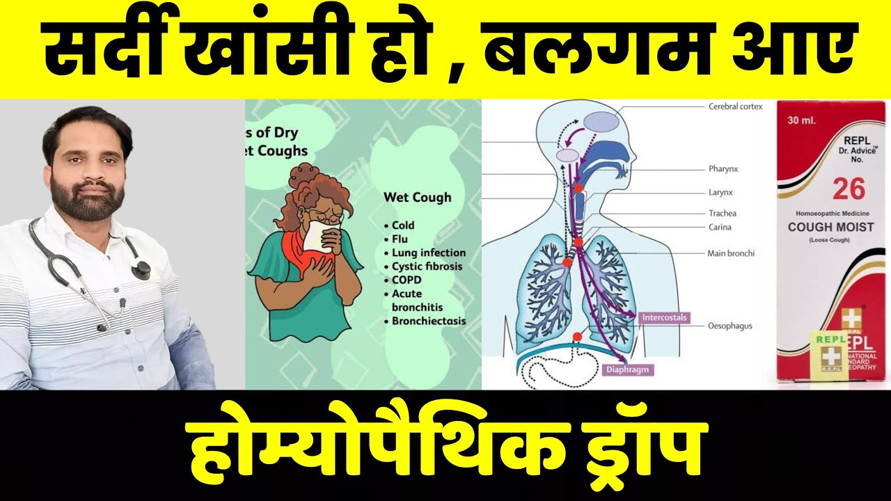 Repl 26 uses in hindi | wet cough homeopathic medicine