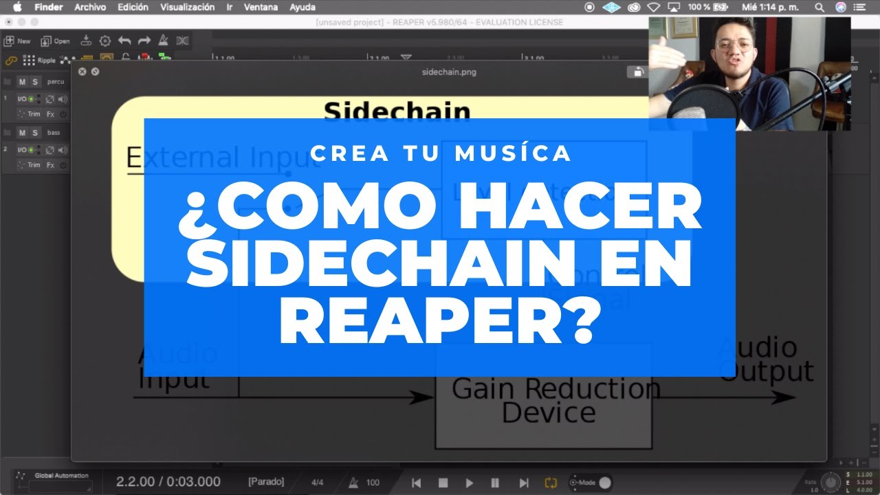 Como hacer sidechain en REAPER -Que es el sidechain -  - tutorial en español - Real Hits Music
