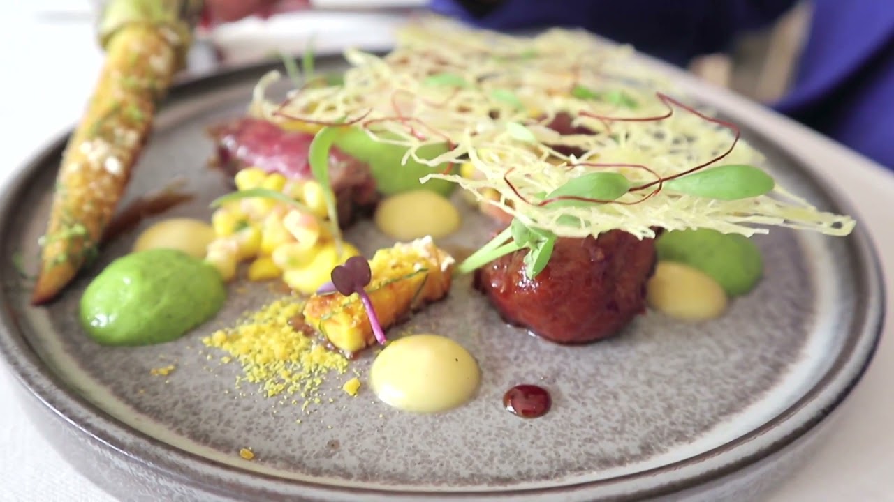 Video over restaurant La Colombe in Kaapstad