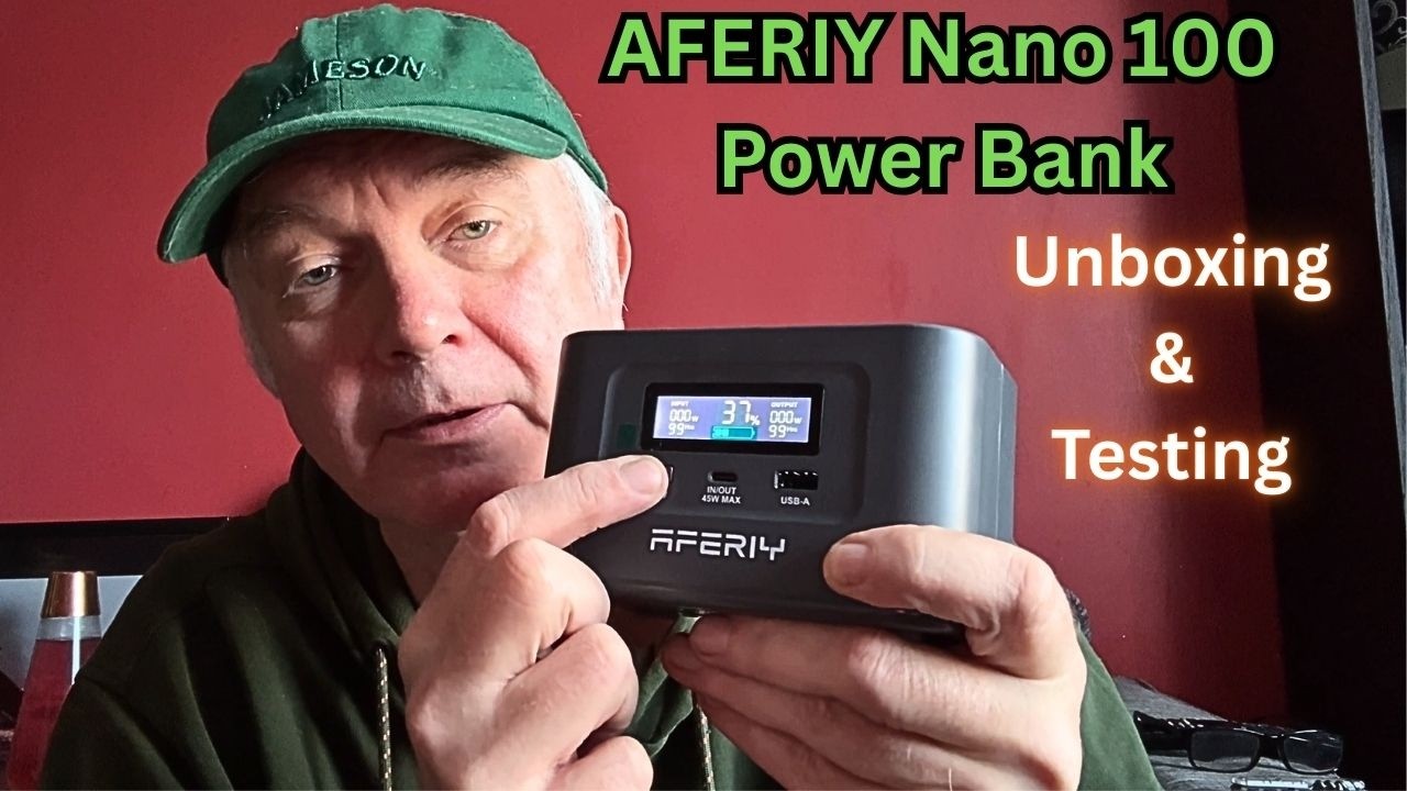 Внешний аккумулятор Aferiy Nano 100 | Распаковка и тестирование