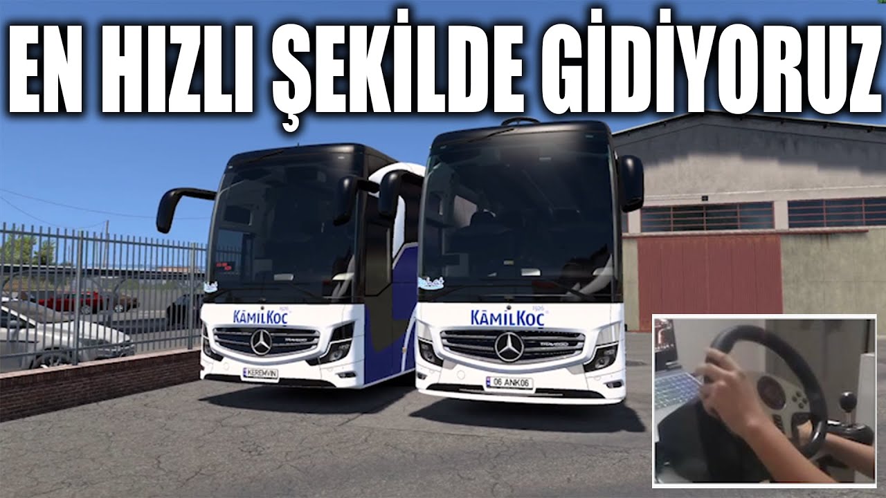 OTOBÜSLERLE YOLCULARI EN HIZLI ŞEKİLDE ULAŞTIRIYORUZ   !!!   MERCEDES TRAVEGO ETS2 1.56