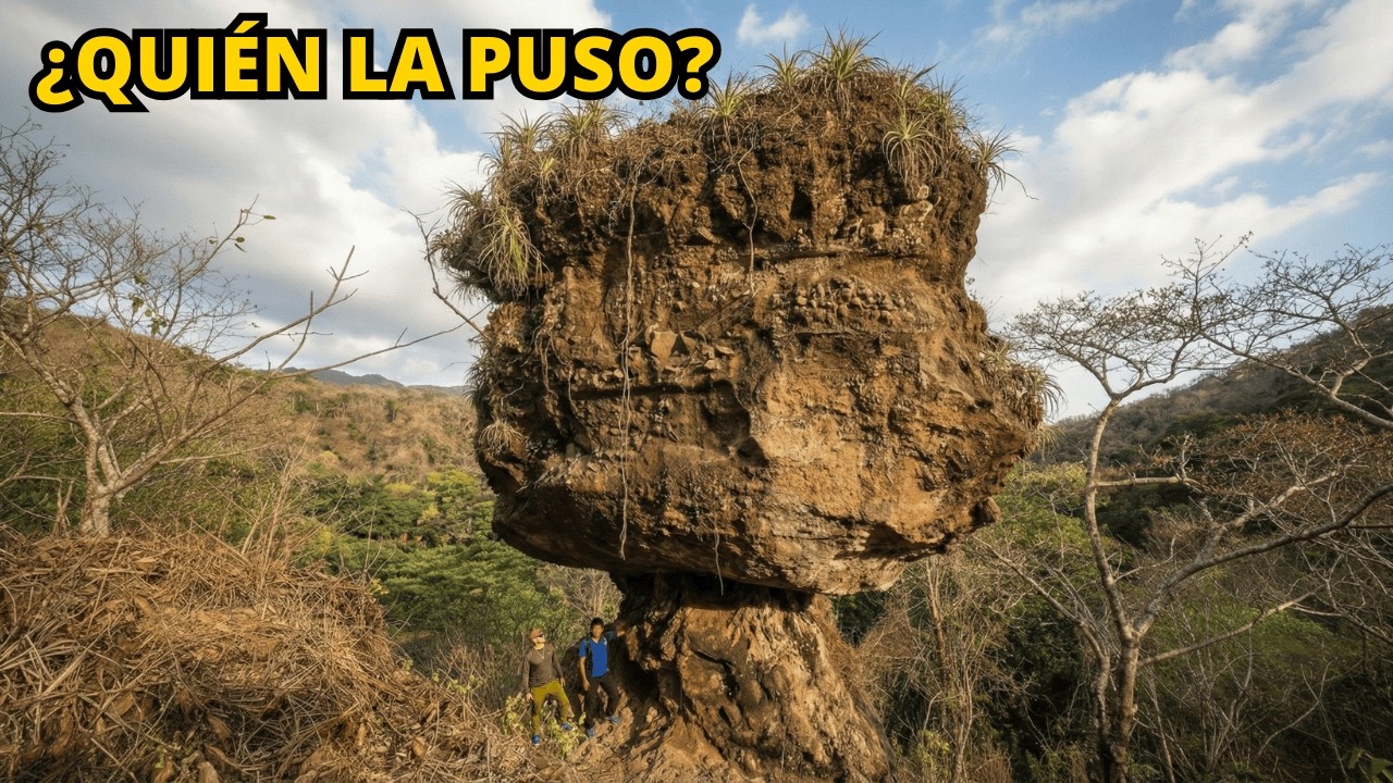 ¿Quién puso esta ROCA GIGANTE aquí en El Salvador? 😳