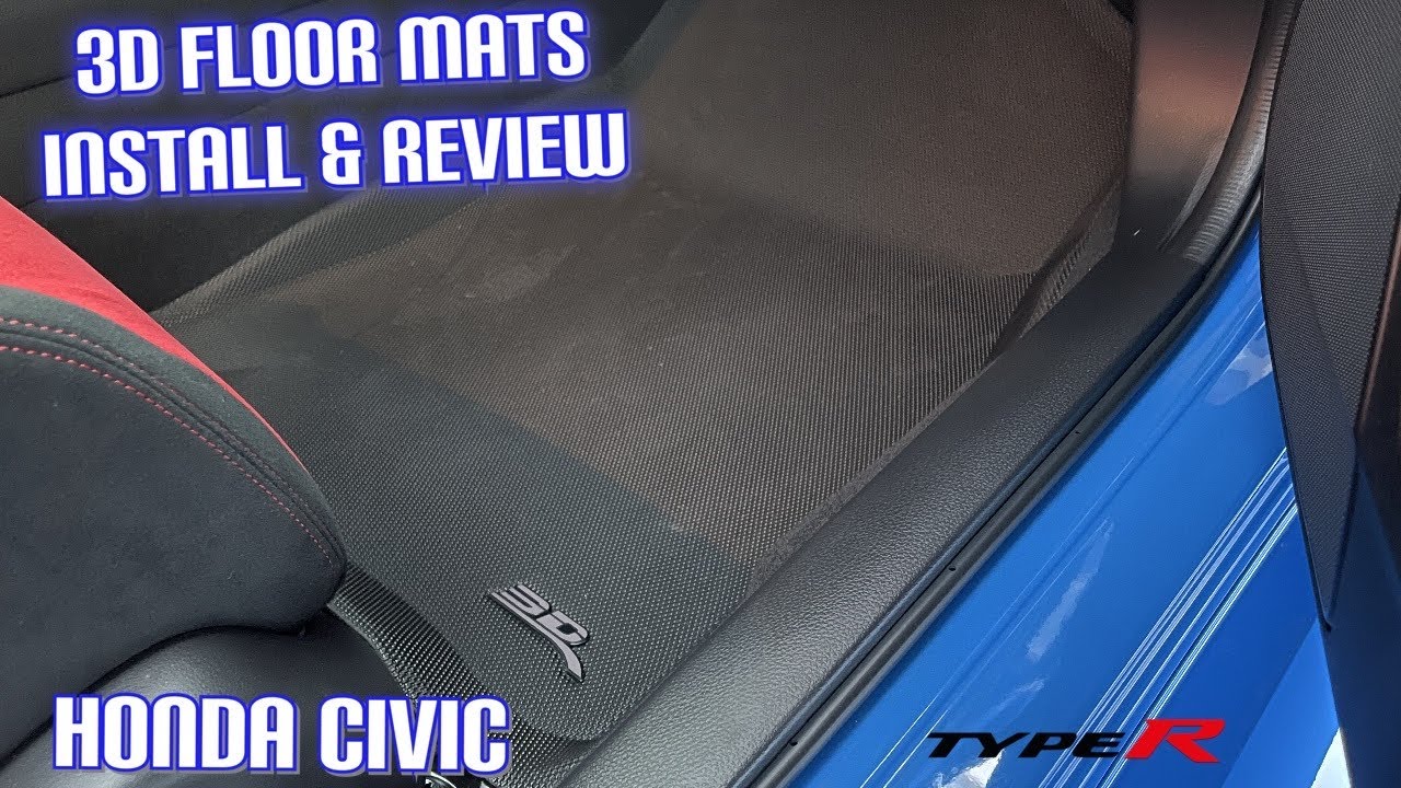 These All Weather Mats Are PERFECT for Your Honda Civic Type R!