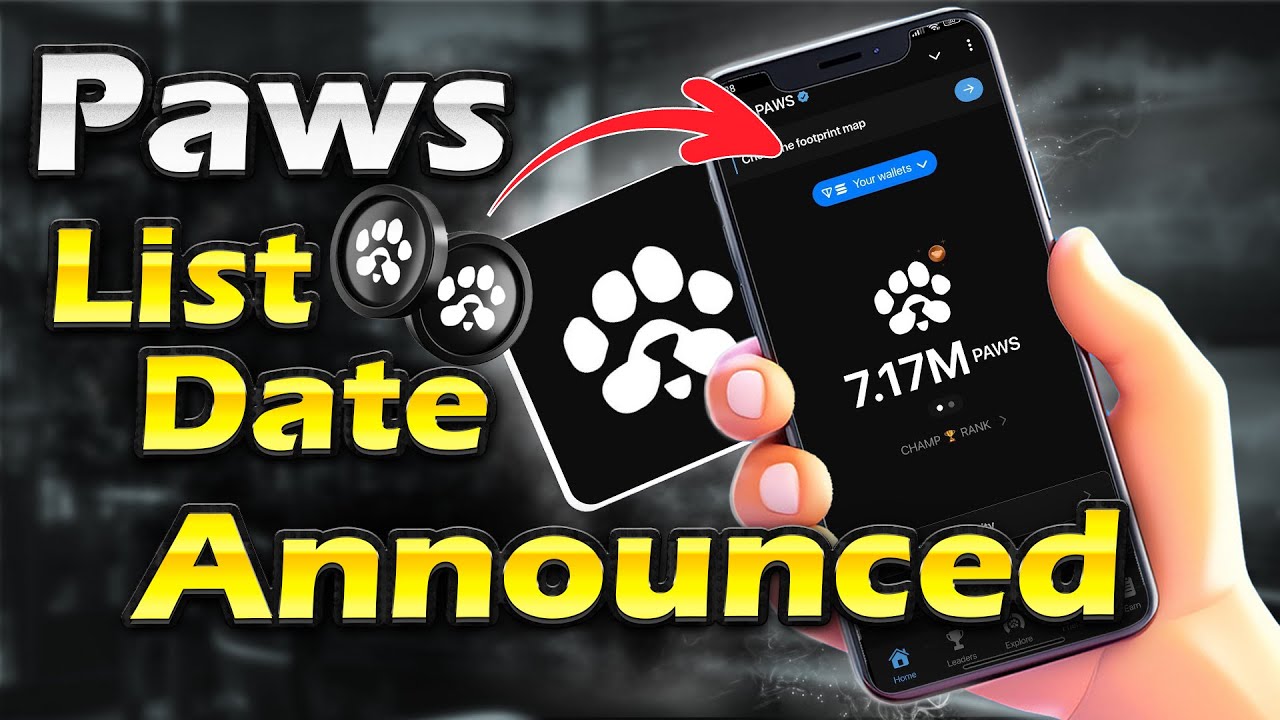 Paws Airdrop Listing Date | Paws Listing Price |Claim Paws token Now