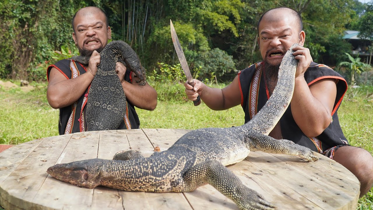 Giant Monitor Lizard Browning Recipe - Whole Steamed Monitor Lizard - Dwarf Food