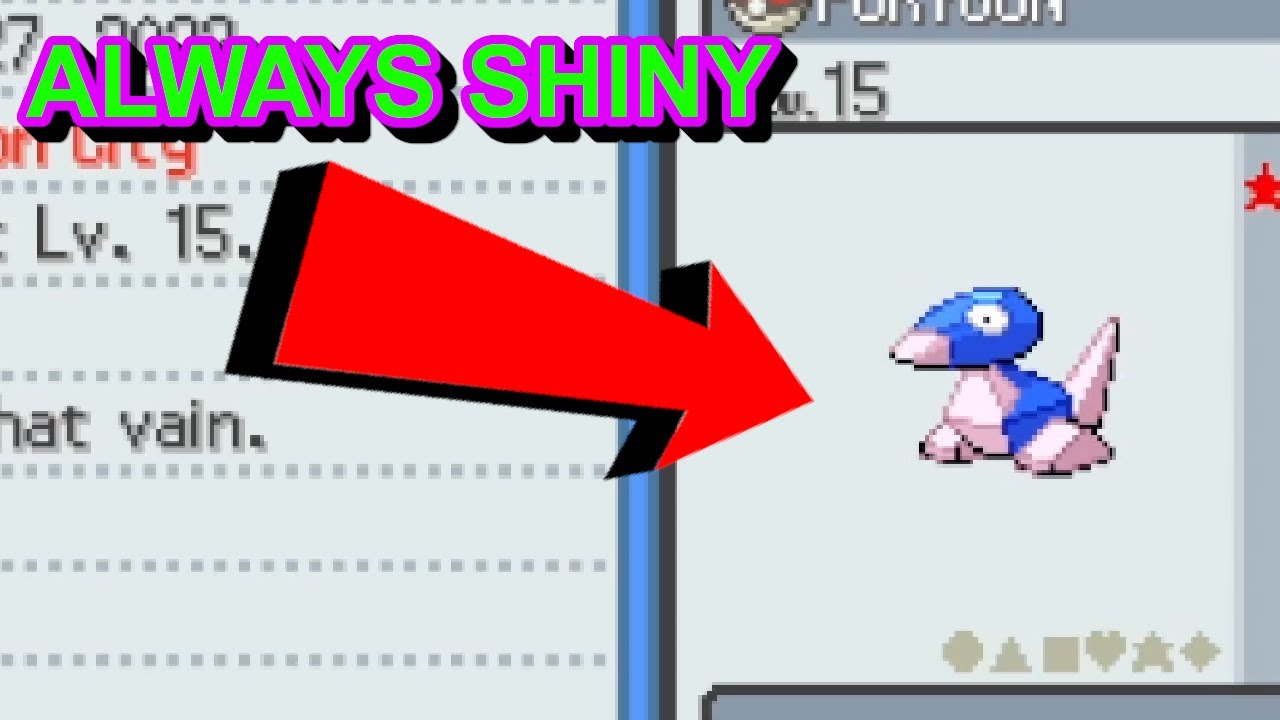 Shiny Gift Pokemon Every Time(How to RNG Gifts in HGSS)