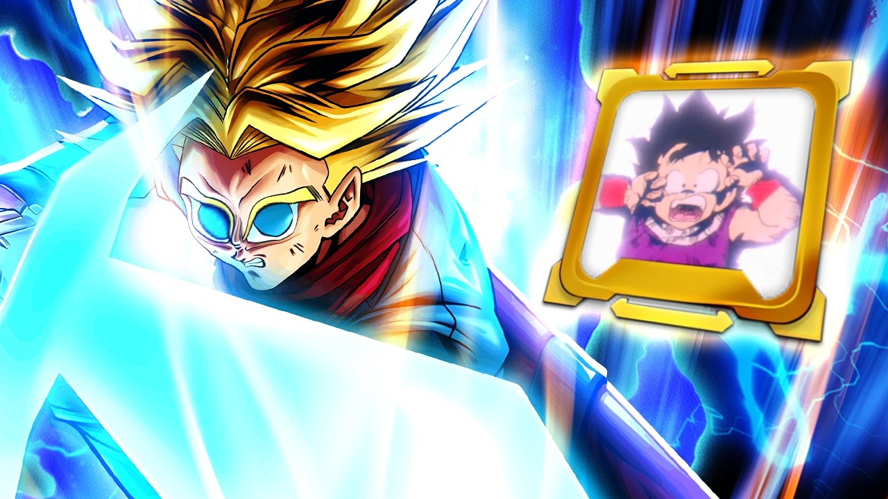 TOSHI WHY??? ULTRA SWORD OF HOPE TRUNKS WITH THE HYBRID AWAKENED EQUIP!!! (Dragon Ball Legends)